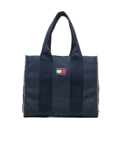 Tommy Hilfiger Double-handle Handbag In Dark Blue