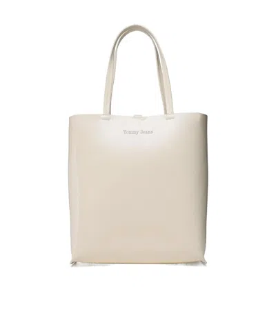 Tommy Hilfiger Double Handle Tote Bag In Nude