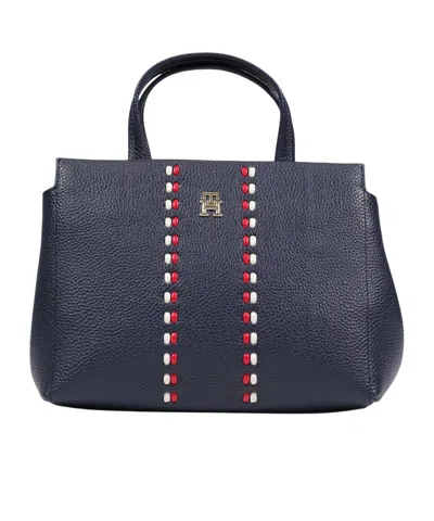 Tommy Hilfiger Double-handled Shoulder Bag In Black