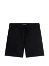 Tommy Hilfiger Dover Drawstring Elasticated Shorts In Black