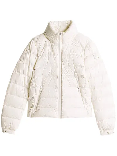 Tommy Hilfiger Down Feminine Gloss Jacket In White