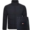 Tommy Hilfiger Down Puffer Coat Navy In Navy