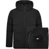 Tommy Hilfiger Down Puffer Jacket Black In Black