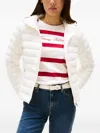 Tommy Hilfiger Down Reg Hooded Jacket In White