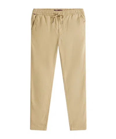 Tommy Hilfiger Drawstring Casual Pants In Nude