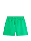 Tommy Hilfiger Drawstring Elasticated Shorts In Green
