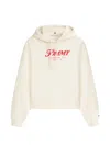 Tommy Hilfiger Drawstring Hooded Sweatshirt In Neutral