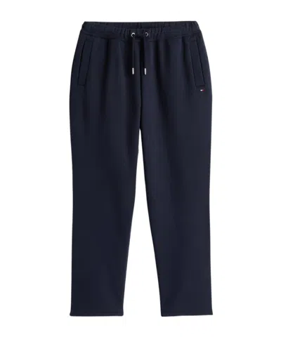 Tommy Hilfiger Drawstring Zip Track Pants In Blue