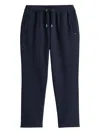 Tommy Hilfiger Drawstring Zip Track Pants In Blue