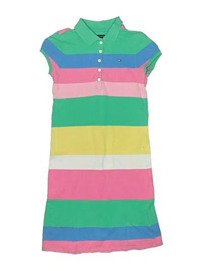 Pre-owned Tommy Hilfiger Kids' Dress In Green