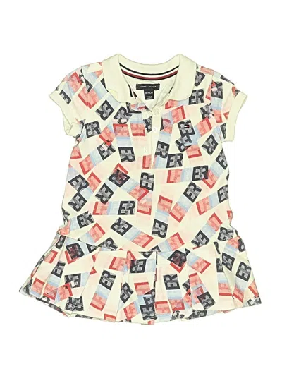 Pre-owned Tommy Hilfiger Kids' Dress In Ivory