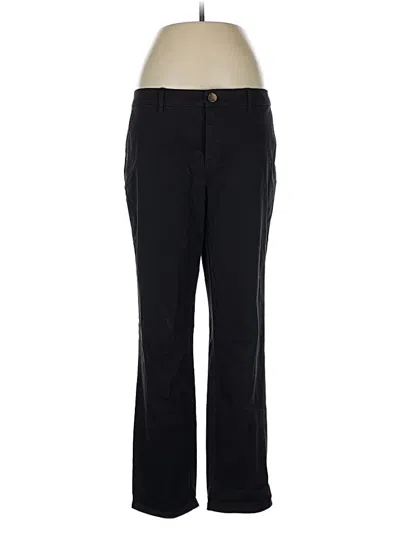 Pre-owned Tommy Hilfiger Dress Pants In Black