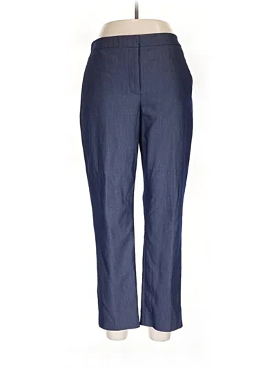 Pre-owned Tommy Hilfiger Dress Pants In Blue