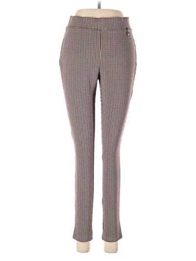 Pre-owned Tommy Hilfiger Dress Pants In Burgundy