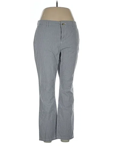 Pre-owned Tommy Hilfiger Dress Pants In Gray