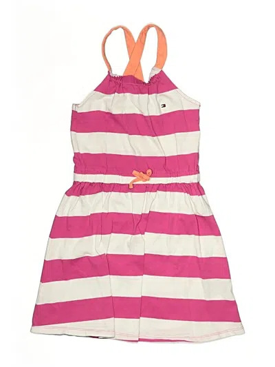 Pre-owned Tommy Hilfiger Kids' Dress In Pink