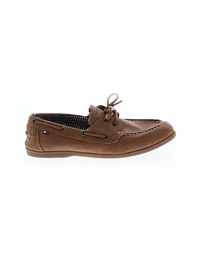 Pre-owned Tommy Hilfiger Kids' Dress Shoes In Brown