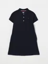 Tommy Hilfiger Dress  Kids Color Blue In Blau