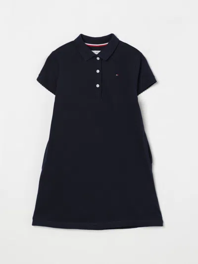 Tommy Hilfiger Dress  Kids Color Blue In Blau