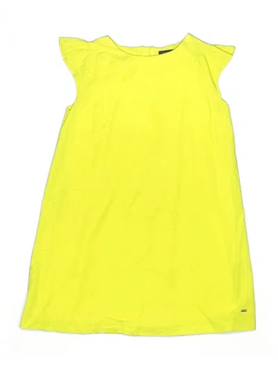 Pre-owned Tommy Hilfiger Kids' Dress In Yellow