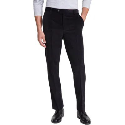 Tommy Hilfiger Drew Mens Corduroy Straight Leg Pants In Black