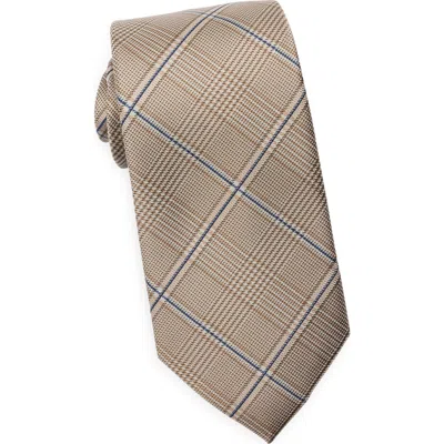Tommy Hilfiger Edina Plaid Tie In Neutral