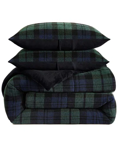 Tommy Hilfiger Edinburgh Tartan Comforter Set In Green