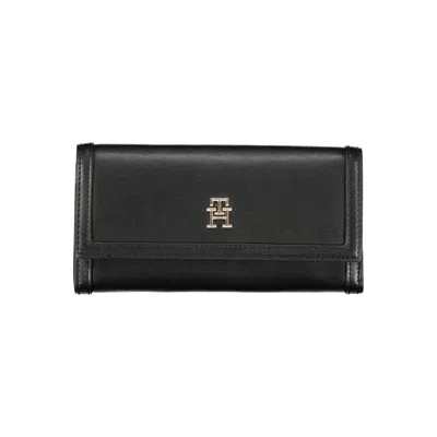Tommy Hilfiger Elegant Black Dual-compartment Wallet