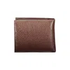 Tommy Hilfiger Elegant Brown Leather Bifold Wallet