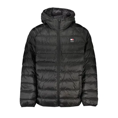 TOMMY HILFIGER ELEGANT HOODED MEN'S JACKET