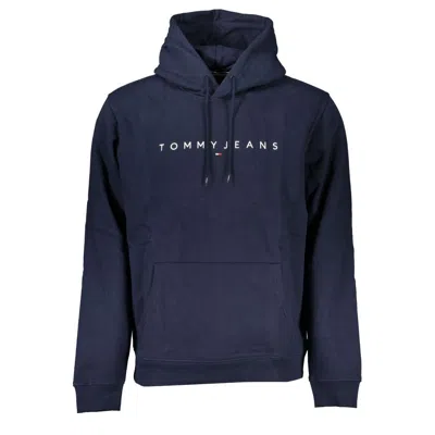 Tommy Hilfiger Elegant Long Sleeve Hooded Sweatshirt In Blue
