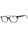 Tommy Hilfiger Th 28 Mini Rectangular Eyeglasses For Women In Brown
