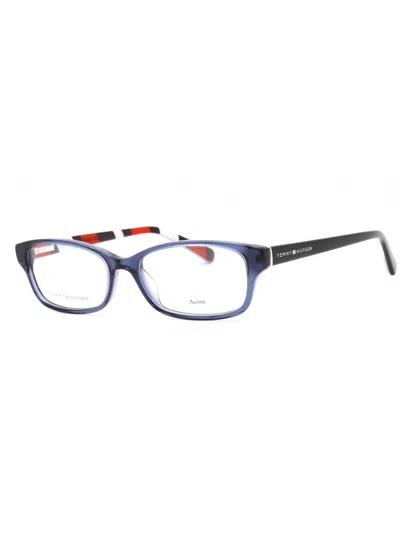Tommy Hilfiger Elegant Rectangular Eyeglasses For Women In Pink
