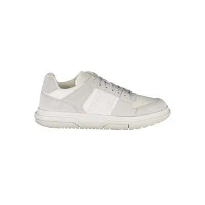 Tommy Hilfiger Elegant White Sneakers With Contrast Accents