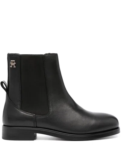 Tommy Hilfiger Elevated Essent Thermo Bootie In Black