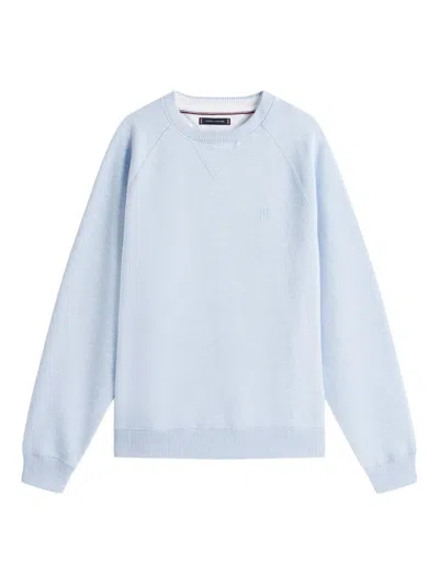 Tommy Hilfiger Embroidered Crew-neck Sweater In Animal Print