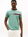 Tommy Hilfiger Embroidered Flag Logo T In Blue