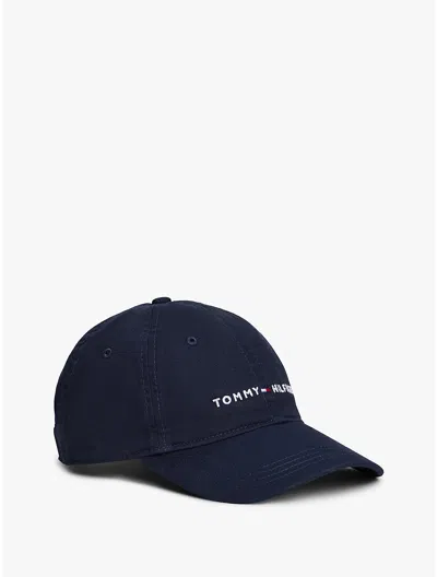 Tommy Hilfiger Logo Baseball Cap In Sky Captain