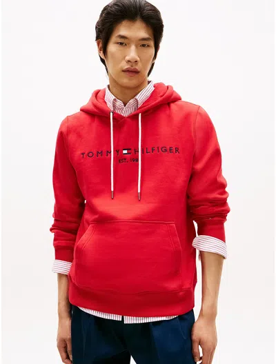 TOMMY HILFIGER EMBROIDERED TOMMY LOGO HOODIE
