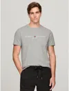 Tommy Hilfiger Slim Fit Tommy Logo T In Cloud Heather