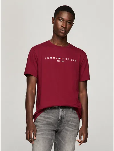 TOMMY HILFIGER EMBROIDERED TOMMY LOGO T