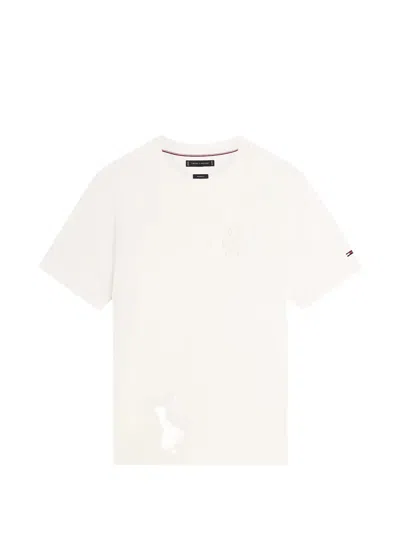 Tommy Hilfiger Embroidery T-shirt In White