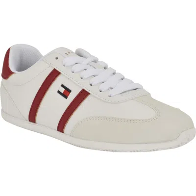 Tommy Hilfiger Eryanne Sneaker In Red/white