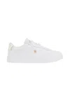 Tommy Hilfiger Essential Chic Court Sneakers Sneakers In Bianco