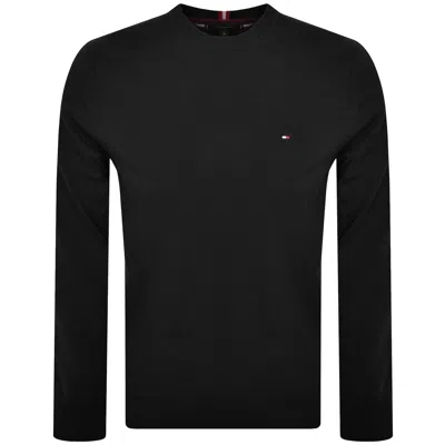 Tommy Hilfiger Essential Crew Neck Jumper Black