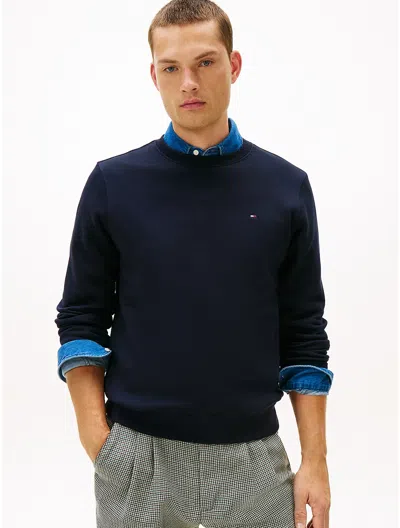 Tommy Hilfiger Essential Crewneck Sweatshirt In Blue