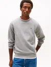 Tommy Hilfiger Essential Crewneck Sweatshirt In Gray