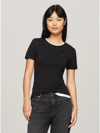 Tommy Hilfiger Essential Favorite Crewneck T In Black