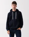 Tommy Hilfiger Essential Fleece Mens Hoodie In Blue