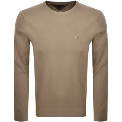 Tommy Hilfiger Essential Knit Jumper Brown